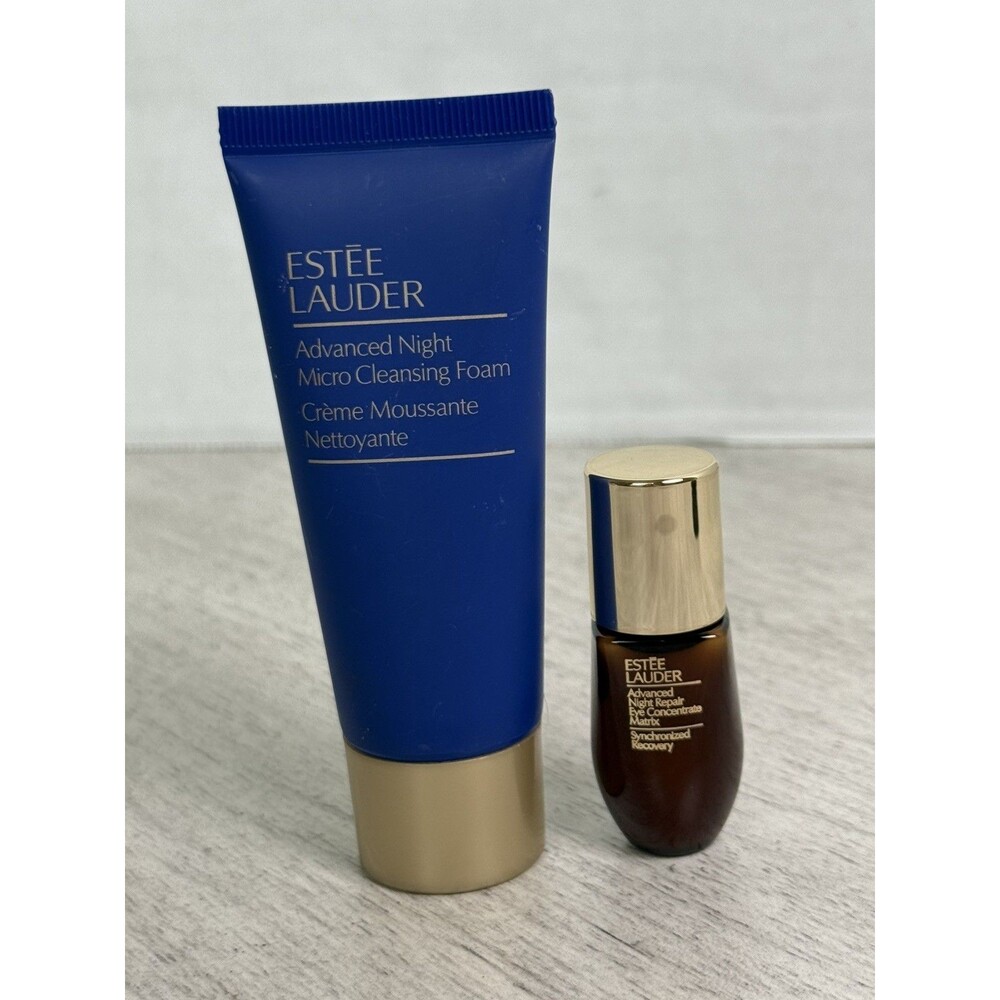 Estée Lauder Advanced Night Set Micro Cleansing 1 oz & Eye Concentrate .17 oz